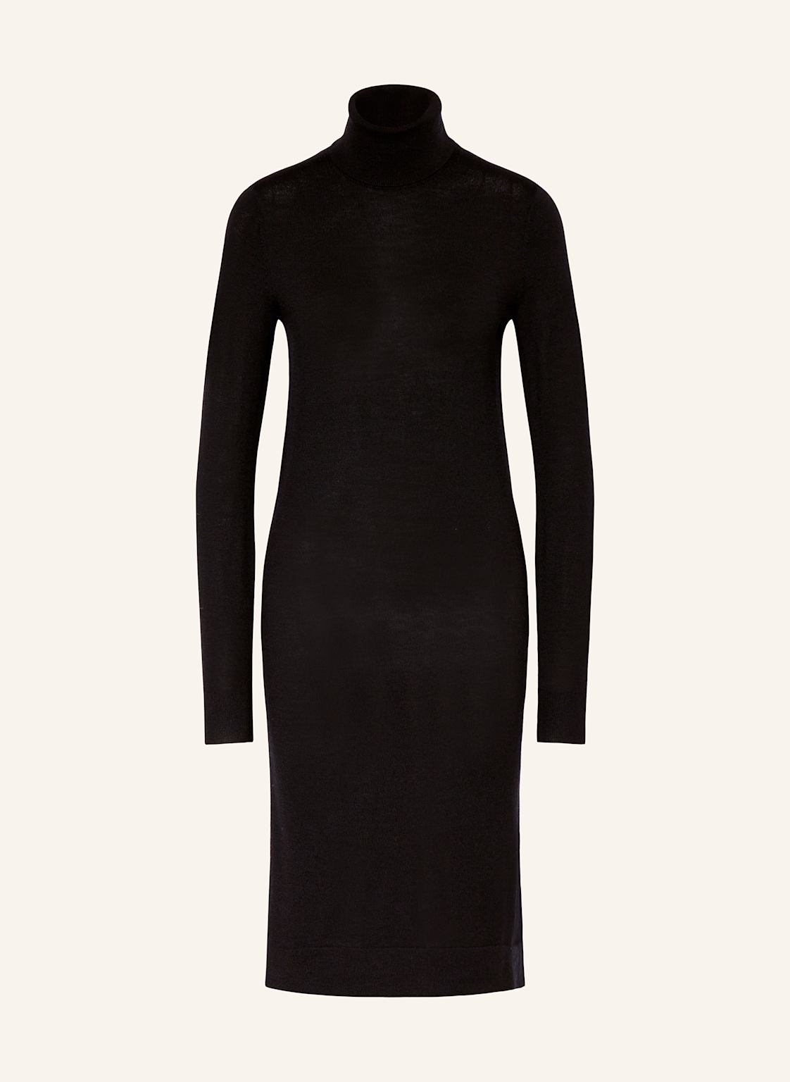 Calvin Klein Strickkleid Aus Merinowolle schwarz von Calvin Klein