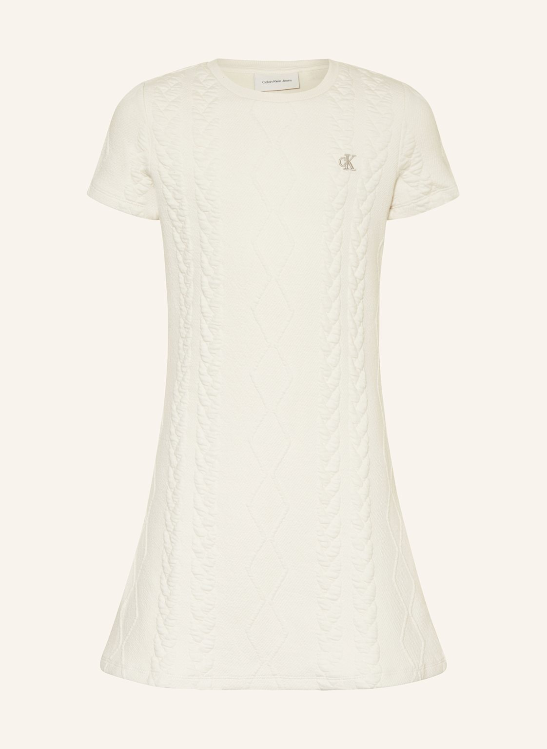 Calvin Klein Strickkleid beige Calvin Klein Strickkleid beige von Calvin Klein