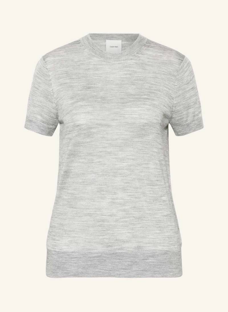 Calvin Klein Strickshirt grau von Calvin Klein