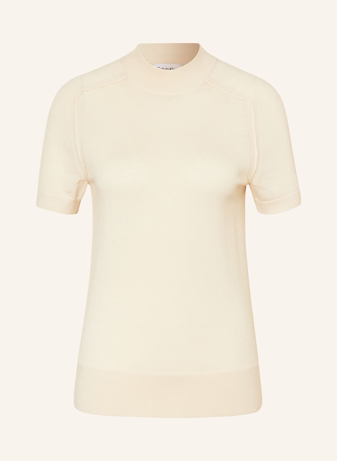 Calvin Klein Strickshirt weiss von Calvin Klein