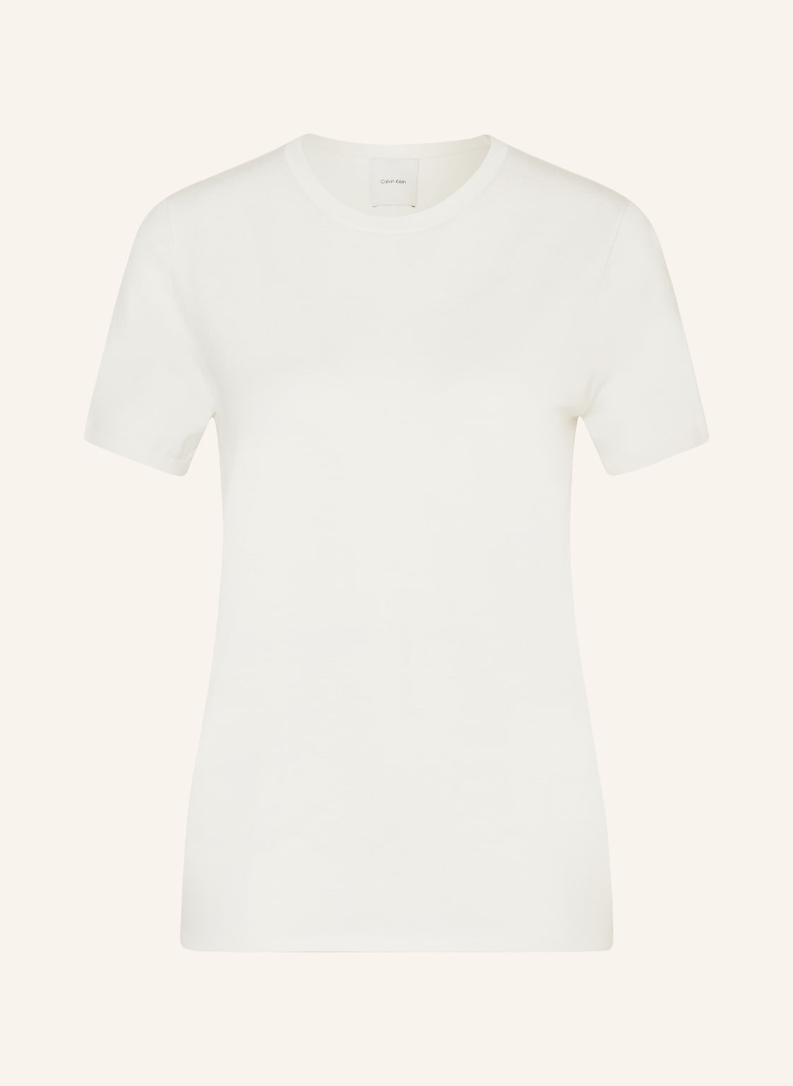 Calvin Klein Strickshirt weiss von Calvin Klein