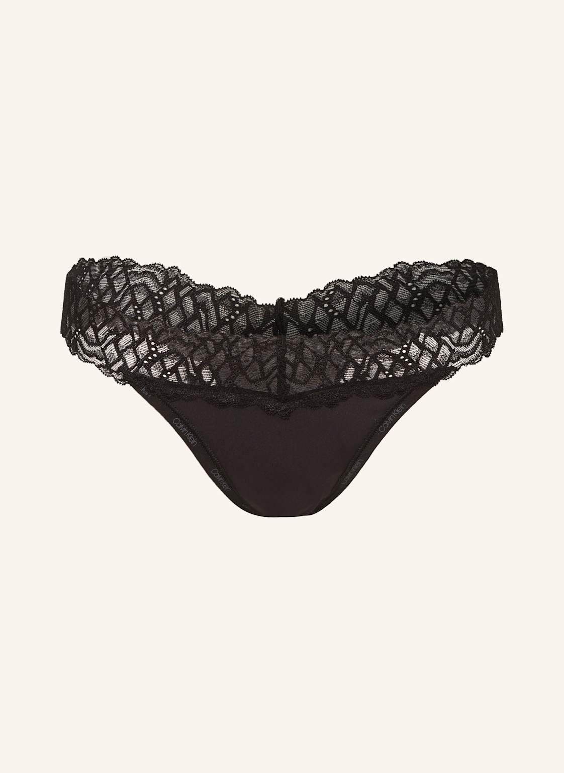 Calvin Klein String Ck Attraction schwarz von Calvin Klein