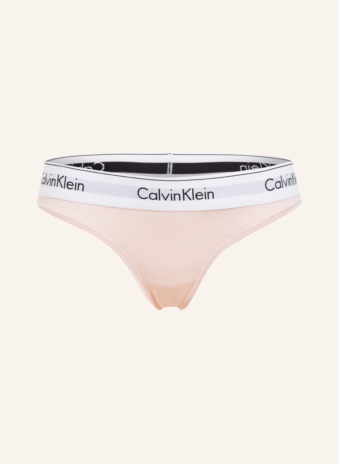 Calvin Klein String Modern Cotton beige von Calvin Klein