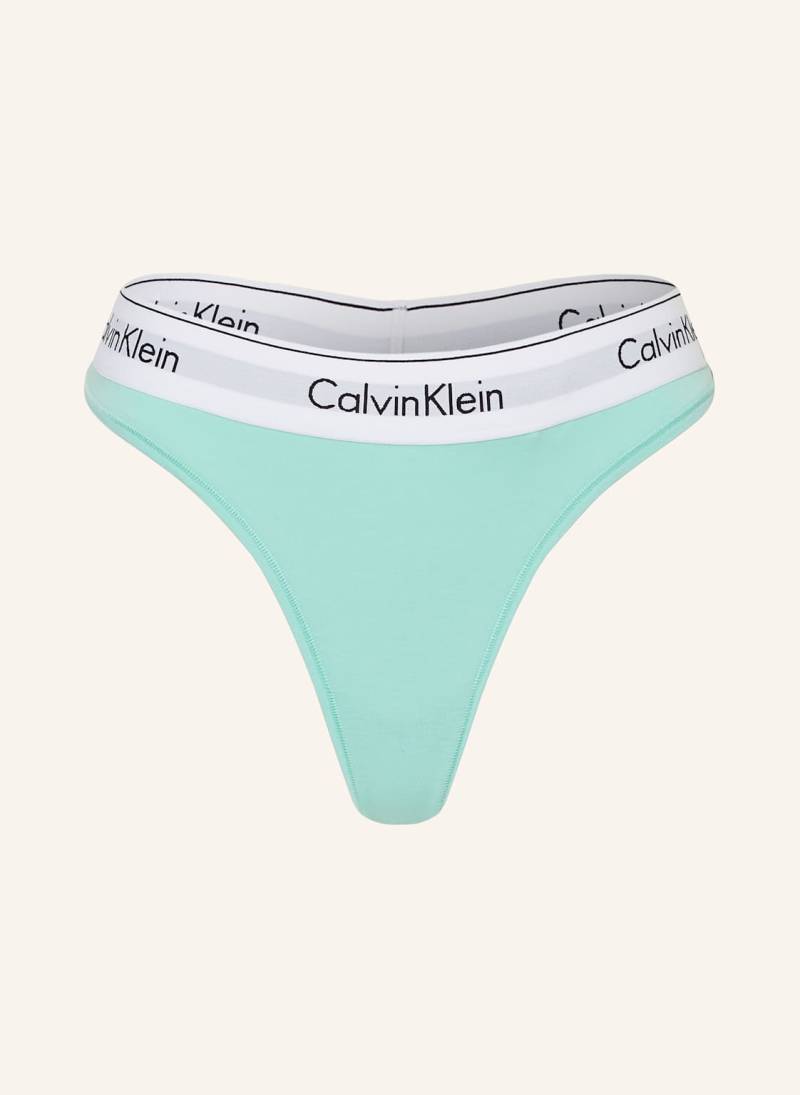 Calvin Klein String Modern Cotton gruen von Calvin Klein