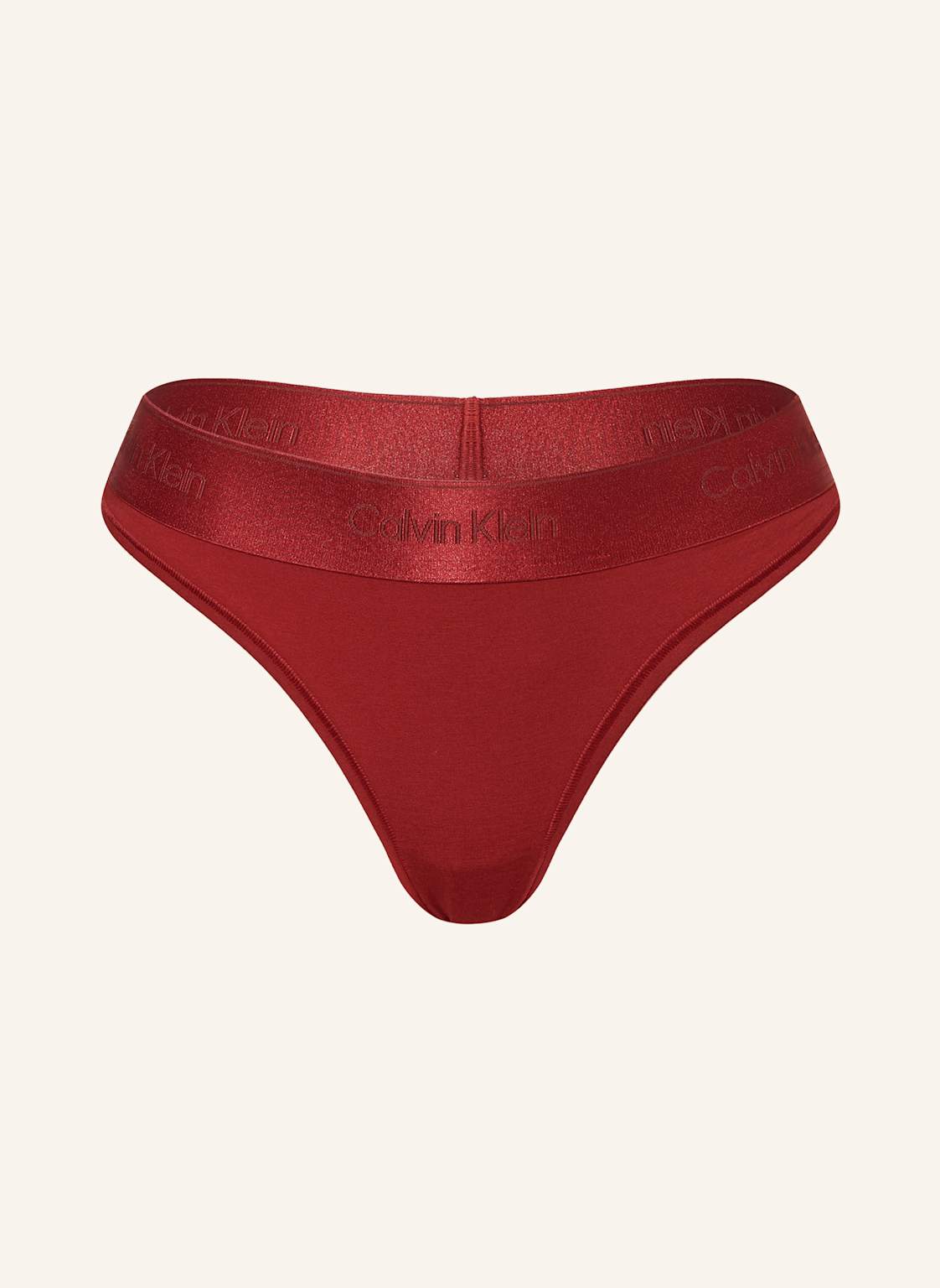 Calvin Klein String Modern Cotton rot Calvin Klein String Modern Cotton rot von Calvin Klein