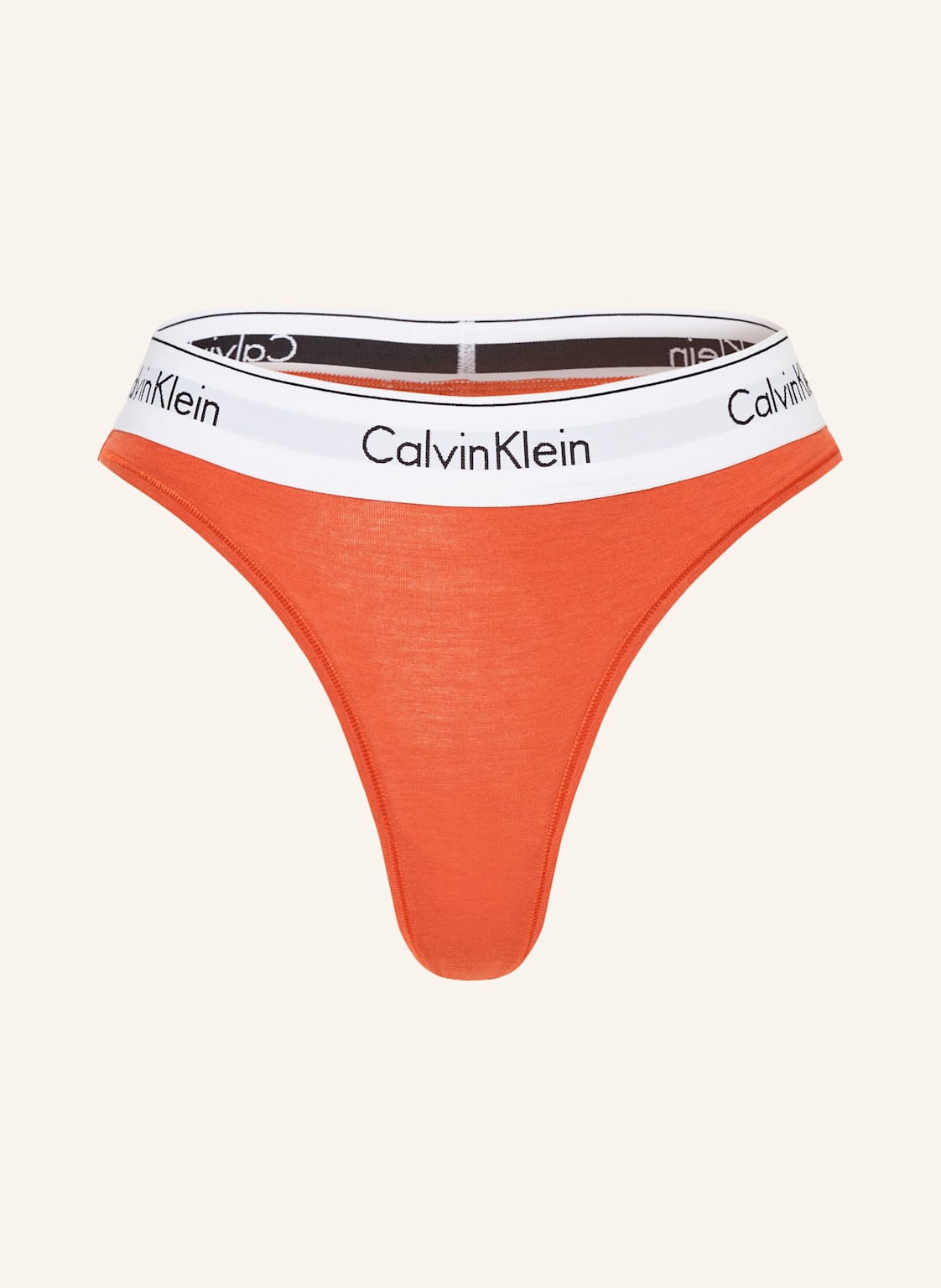 Calvin Klein String Modern Cotton rot von Calvin Klein