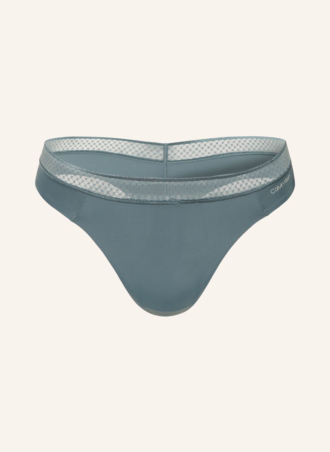 Calvin Klein String Seductive Comfort gruen von Calvin Klein