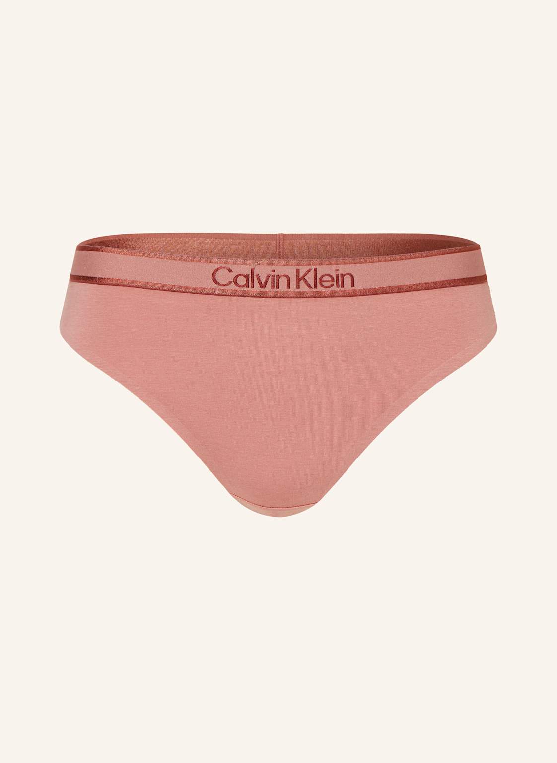 Calvin Klein String Tonal Logo rosa von Calvin Klein