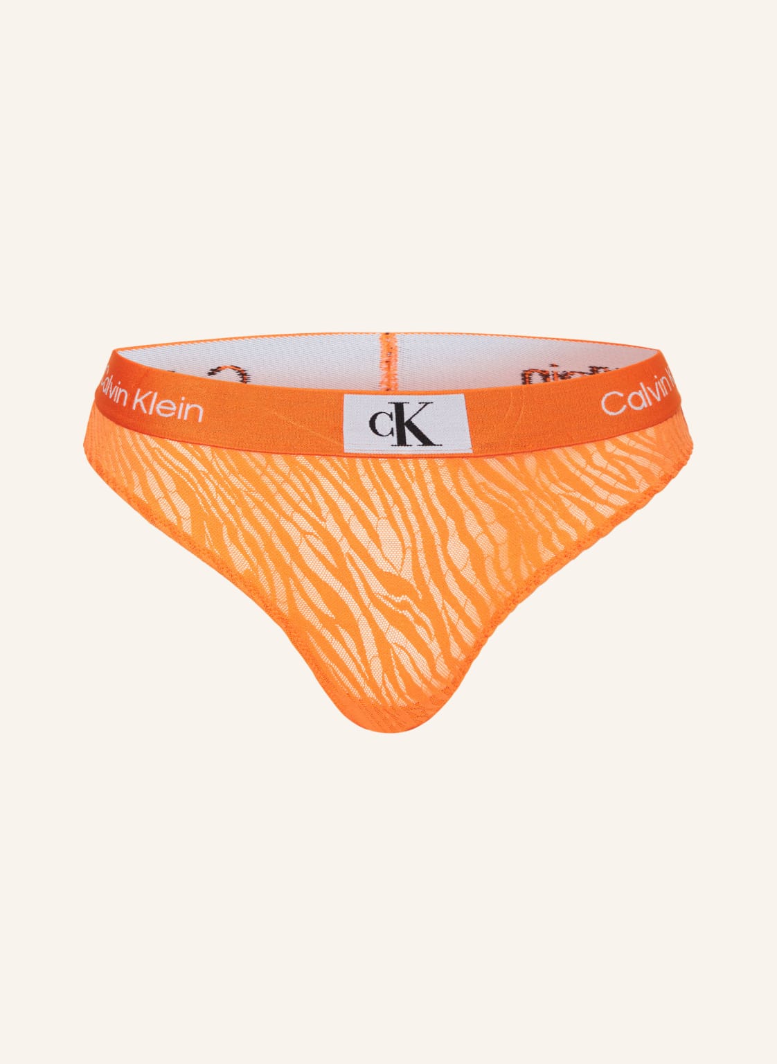 Calvin Klein String ck96 orange von Calvin Klein