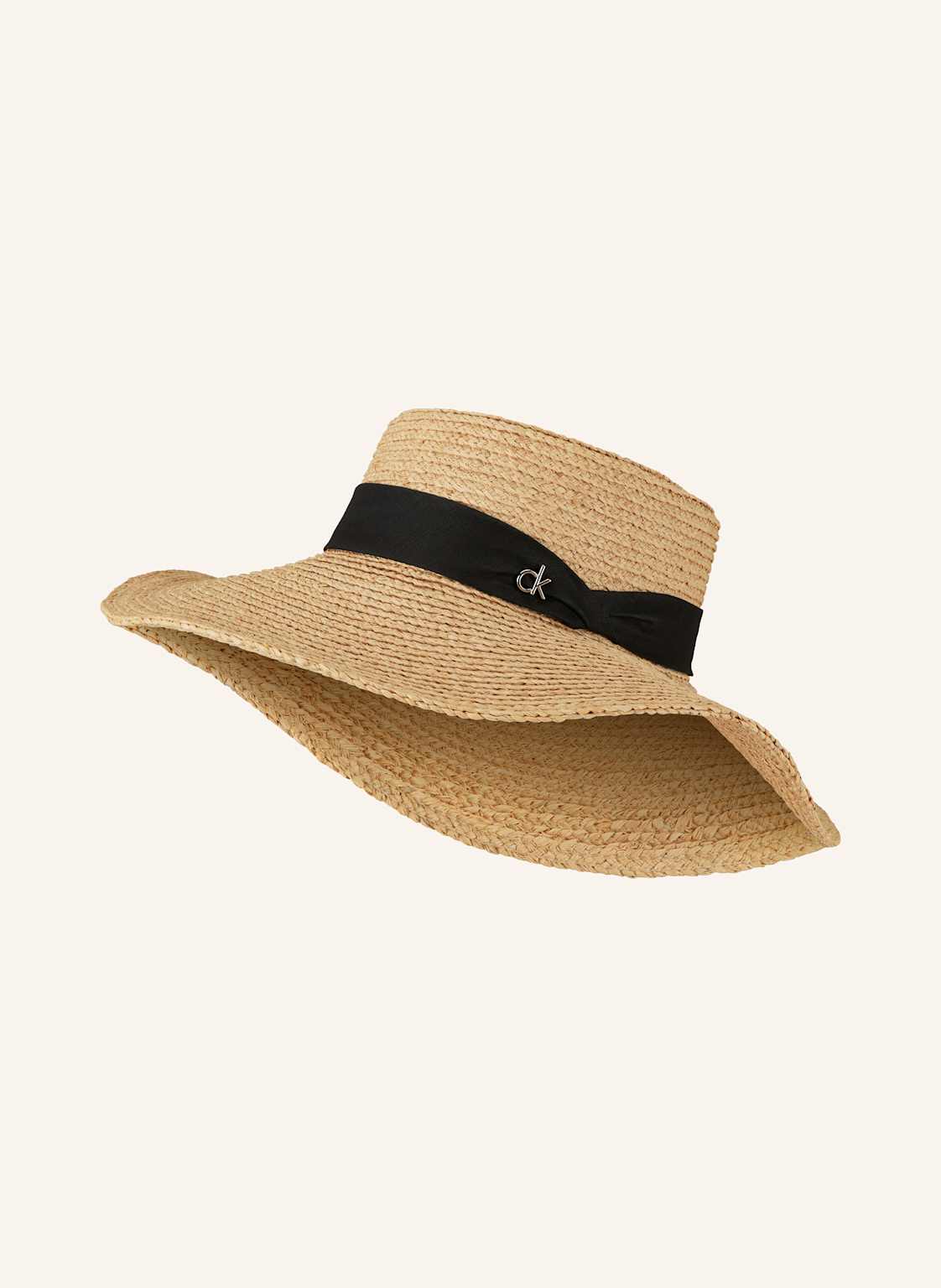 Calvin Klein Strohhut beige Calvin Klein Strohhut beige von Calvin Klein