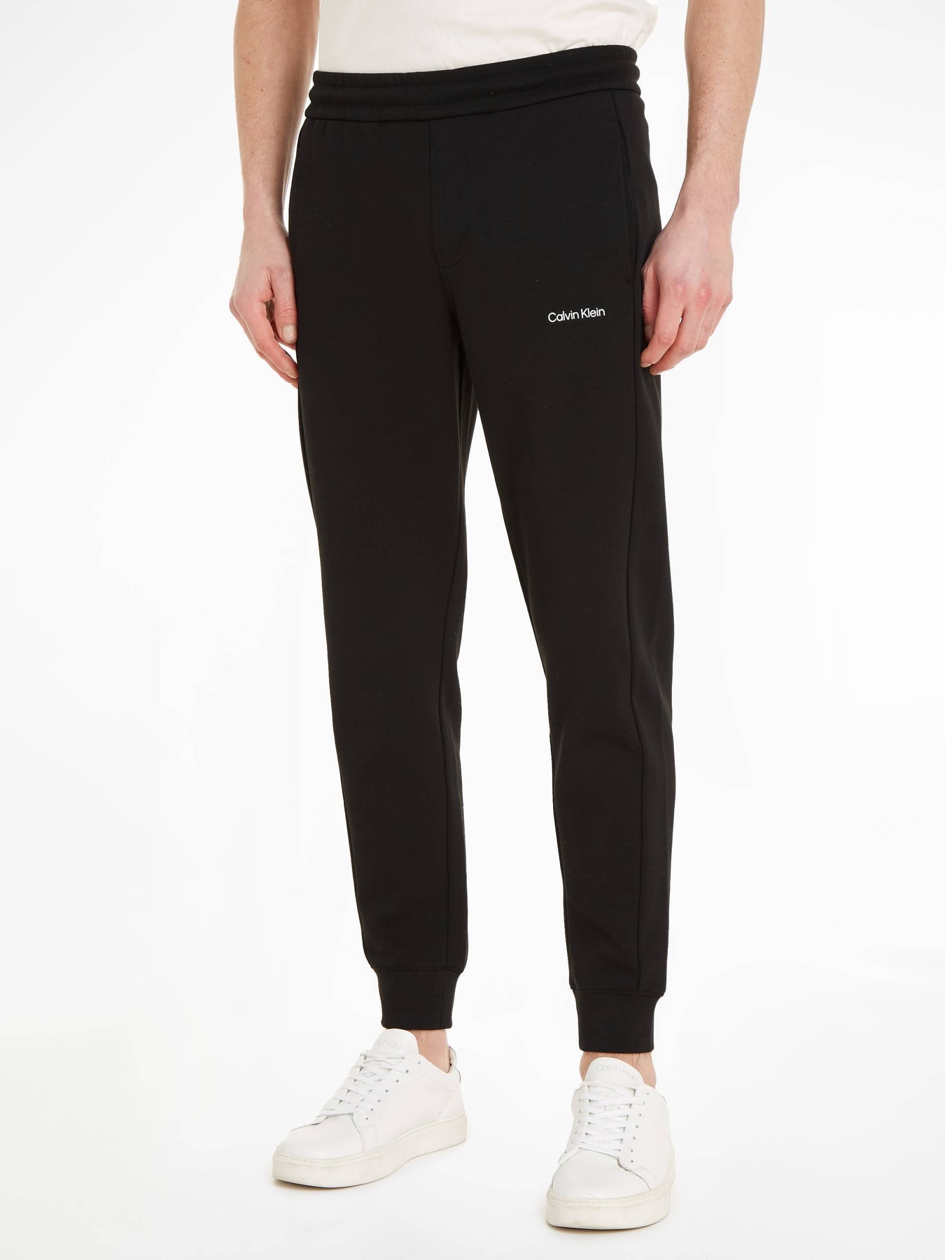 Calvin Klein Sweathose »MICRO LOGO JOGGER«, mit kontrastfarbenem Saum am Bein von Calvin Klein