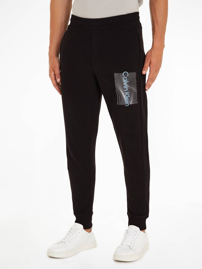 Calvin Klein Sweatpants »WAVE LINES HERO LOGO SWEATPANTS«, mit Markenlabel von Calvin Klein