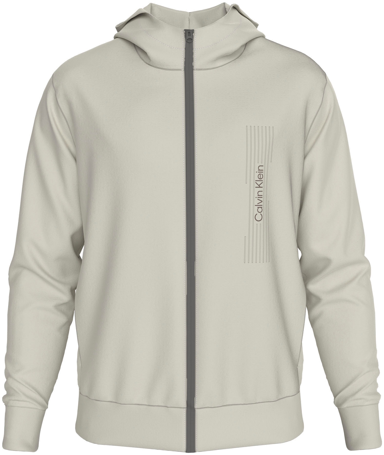 Calvin Klein Sweatjacke »HORIZONTAL LOGO ZIP THRU HOODIE«, mit Logoschriftzug von Calvin Klein