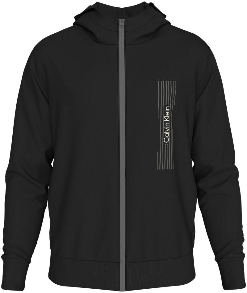 Calvin Klein Sweatshirt »HORIZONTAL LOGO ZIP THRU HOODIE«, mit Logoschriftzug von Calvin Klein