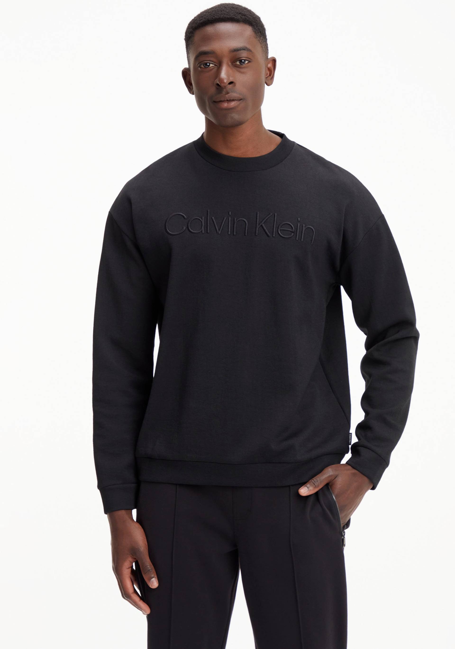 Calvin Klein Sweatshirt »ICONIC SPACER COMFORT SWEATSHIRT« Calvin Klein Sweatshirt »ICONIC SPACER COMFORT SWEATSHIRT« von Calvin Klein