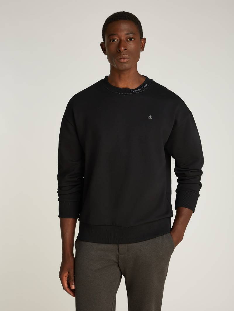 Calvin Klein Sweatshirt »NECK LOGO SWEATSHIRT«, mit Logoschriftzug von Calvin Klein