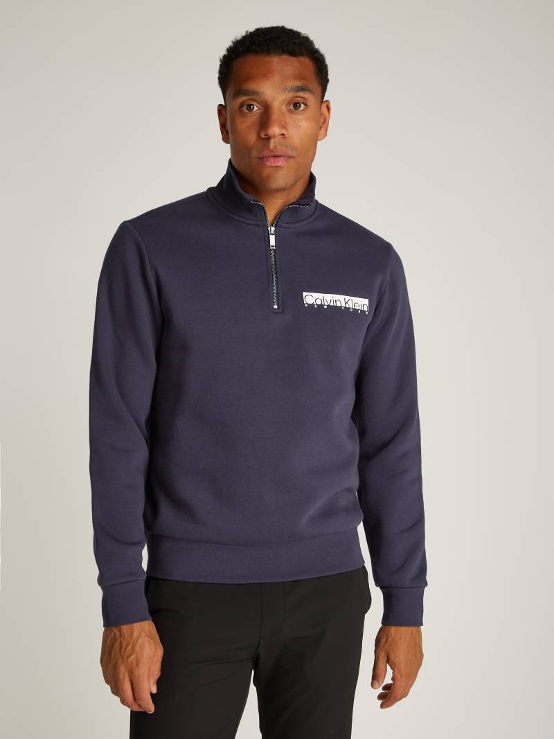 Calvin Klein Sweatshirt »NY CHEST BOX LOGO Q-ZIP« von Calvin Klein