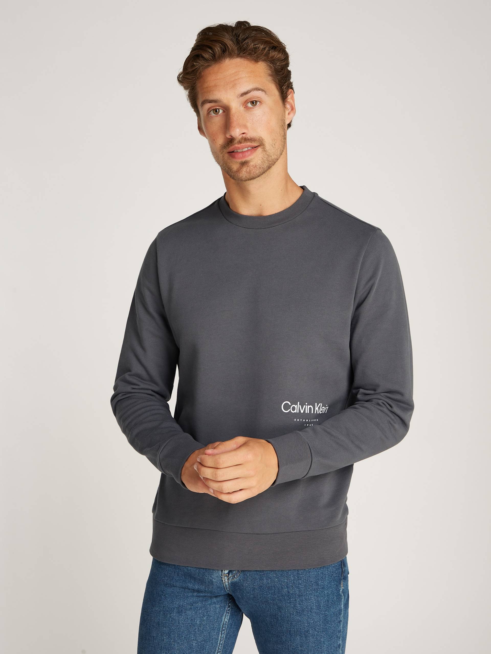 Calvin Klein Sweatshirt »OFF PLACEMENT LOGO SWEATSHIRT« von Calvin Klein