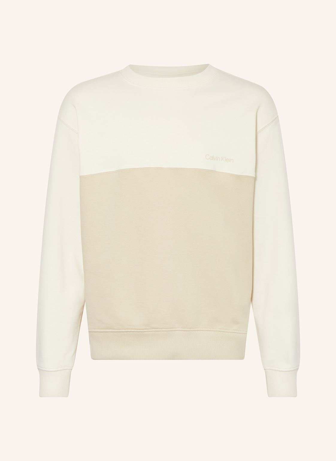 Calvin Klein Sweatshirt beige von Calvin Klein