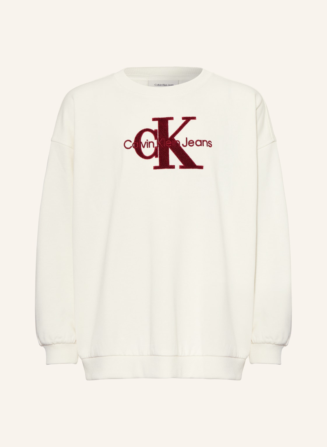 Calvin Klein Sweatshirt weiss von Calvin Klein