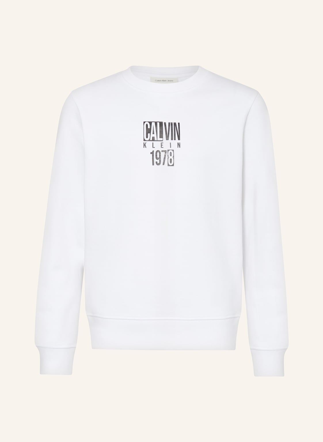 Calvin Klein Sweatshirt weiss Calvin Klein Sweatshirt weiss von Calvin Klein
