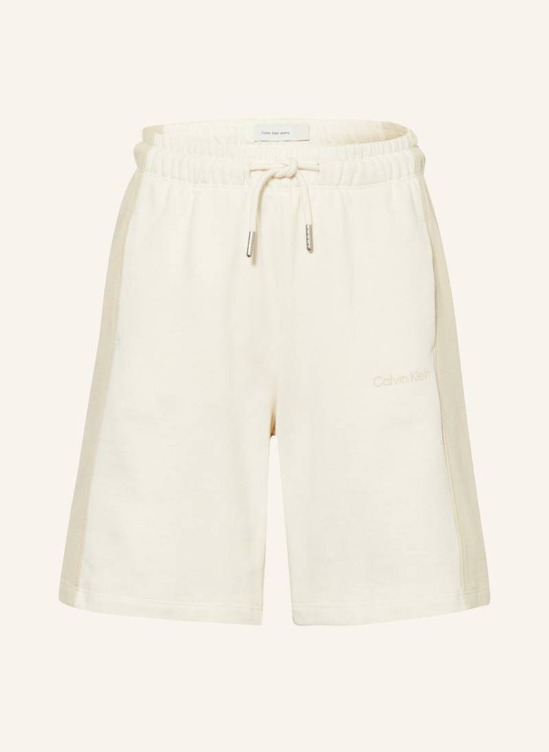 Calvin Klein Sweatshorts weiss von Calvin Klein