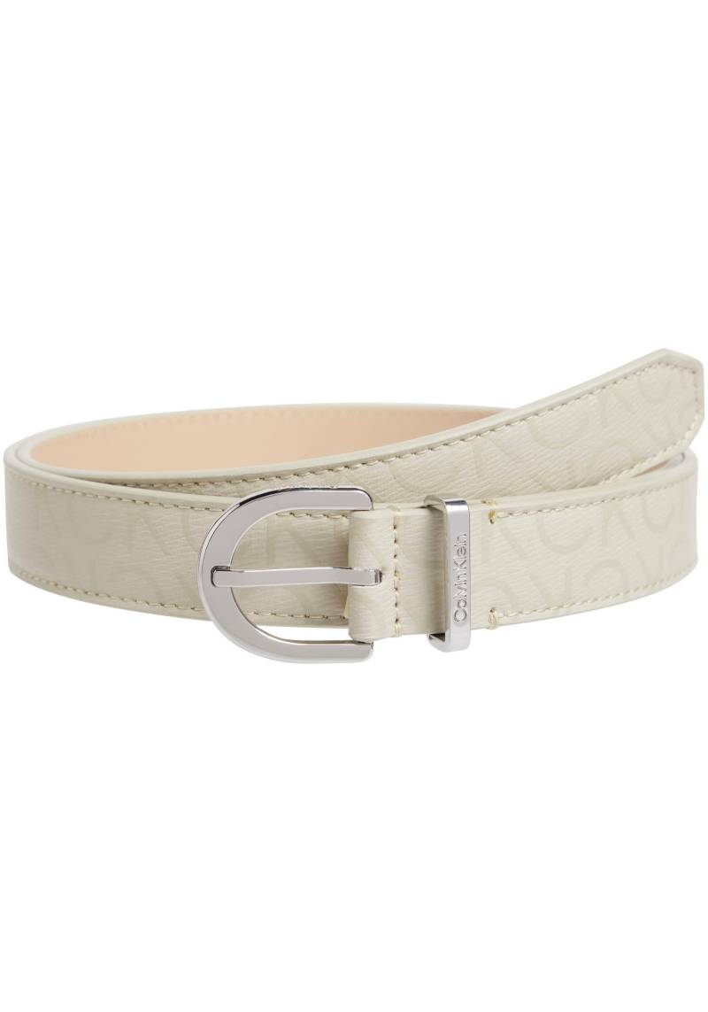 Calvin Klein Synthetikgürtel »ROUND BUCKLE BELT 2.5 EPI MONO« von Calvin Klein