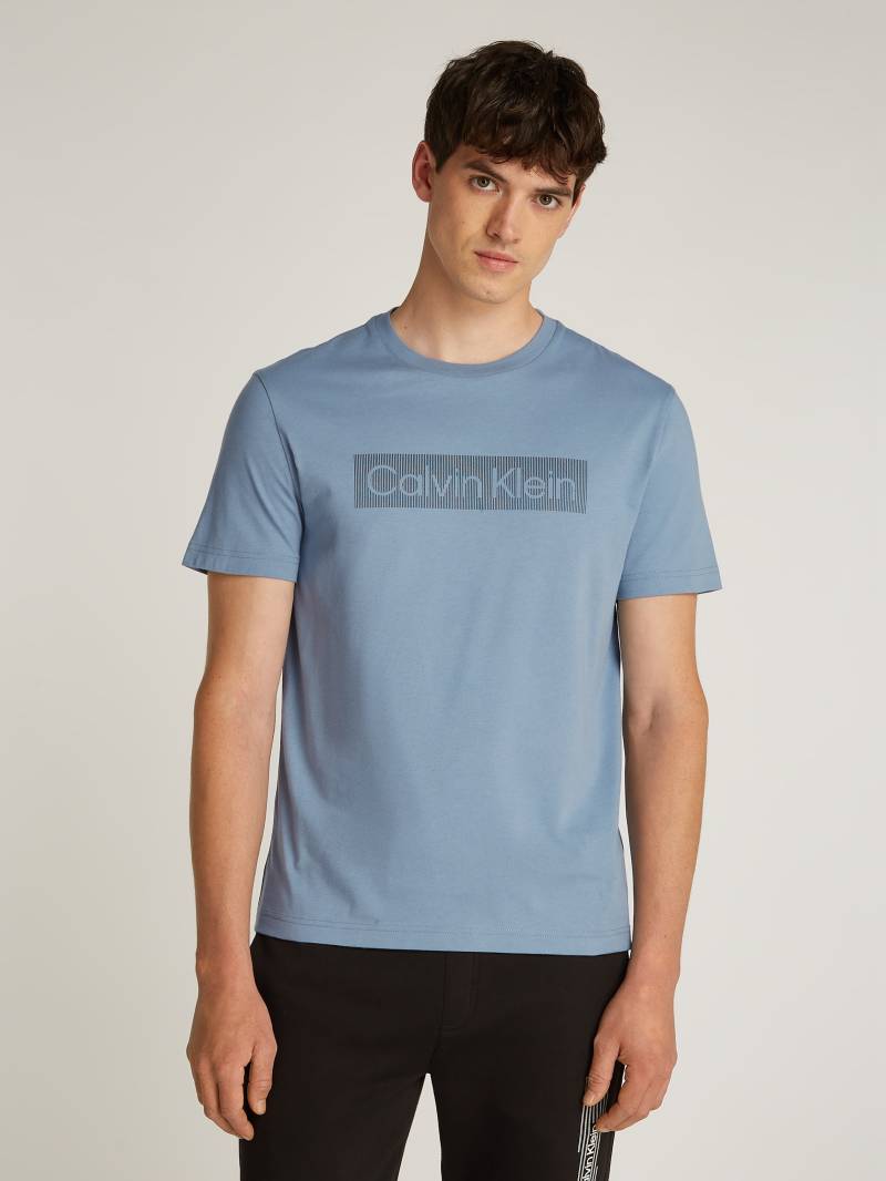 Calvin Klein T-Shirt »BOX STRIPED LOGO T-SHIRT«, mit Logoschriftzug von Calvin Klein