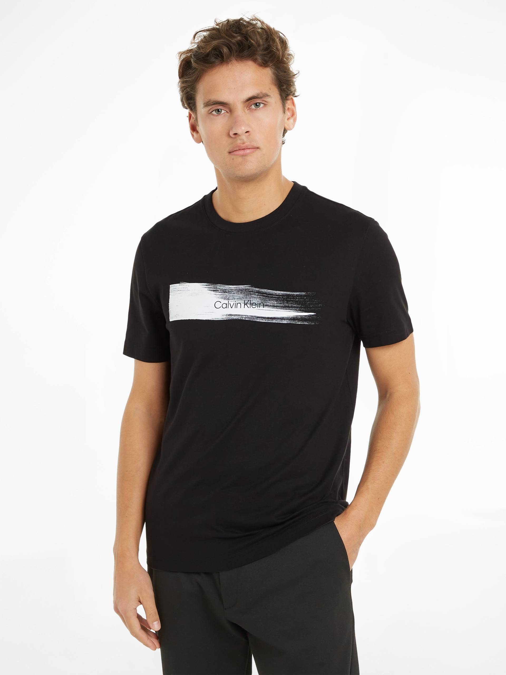 Calvin Klein T-Shirt »BRUSH LOGO T-SHIRT«, mit Logoschriftzug von Calvin Klein