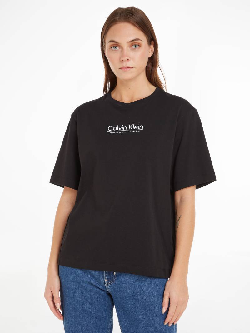 Calvin Klein T-Shirt »COORDINATES LOGO GRAPHIC T-SHIRT«, mit Calvin Klein Logo-Schriftzug von Calvin Klein