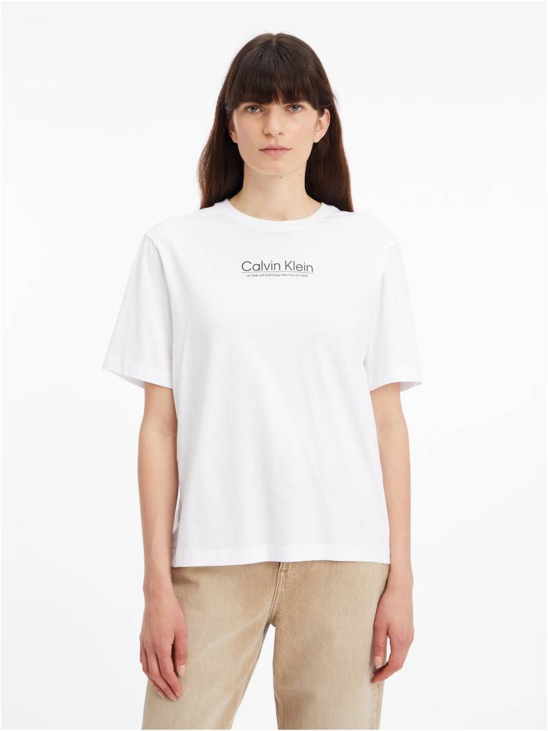 Calvin Klein T-Shirt »COORDINATES LOGO GRAPHIC T-SHIRT«, mit Calvin Klein Logo-Schriftzug von Calvin Klein