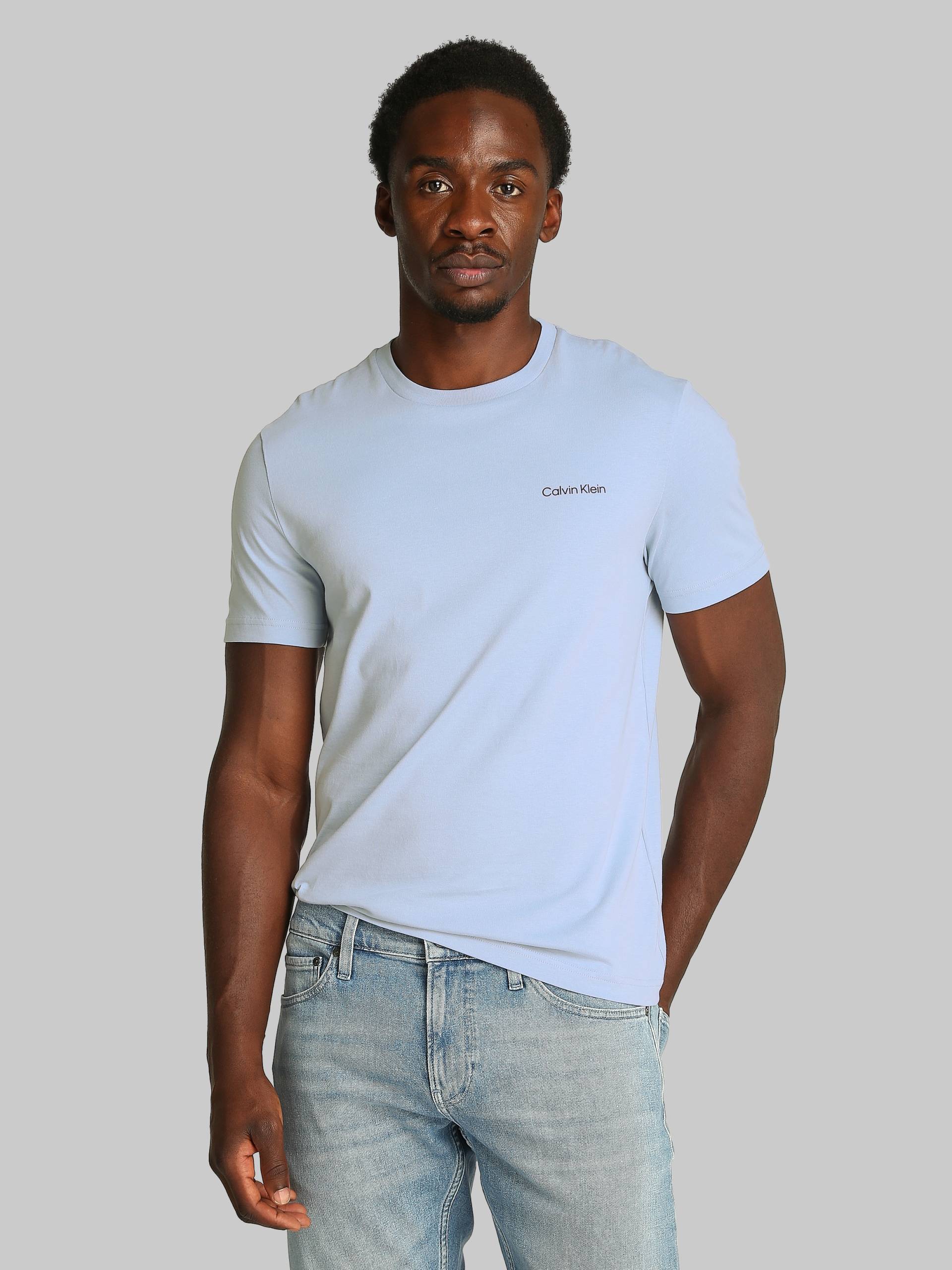 Calvin Klein T-Shirt »CP-LINEAR BOX LOGO T-SHIRT«, in Unifarbe von Calvin Klein