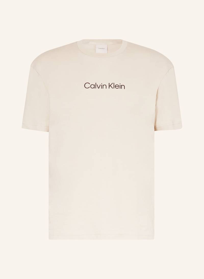 Calvin Klein T-Shirt Hero Logo beige von Calvin Klein