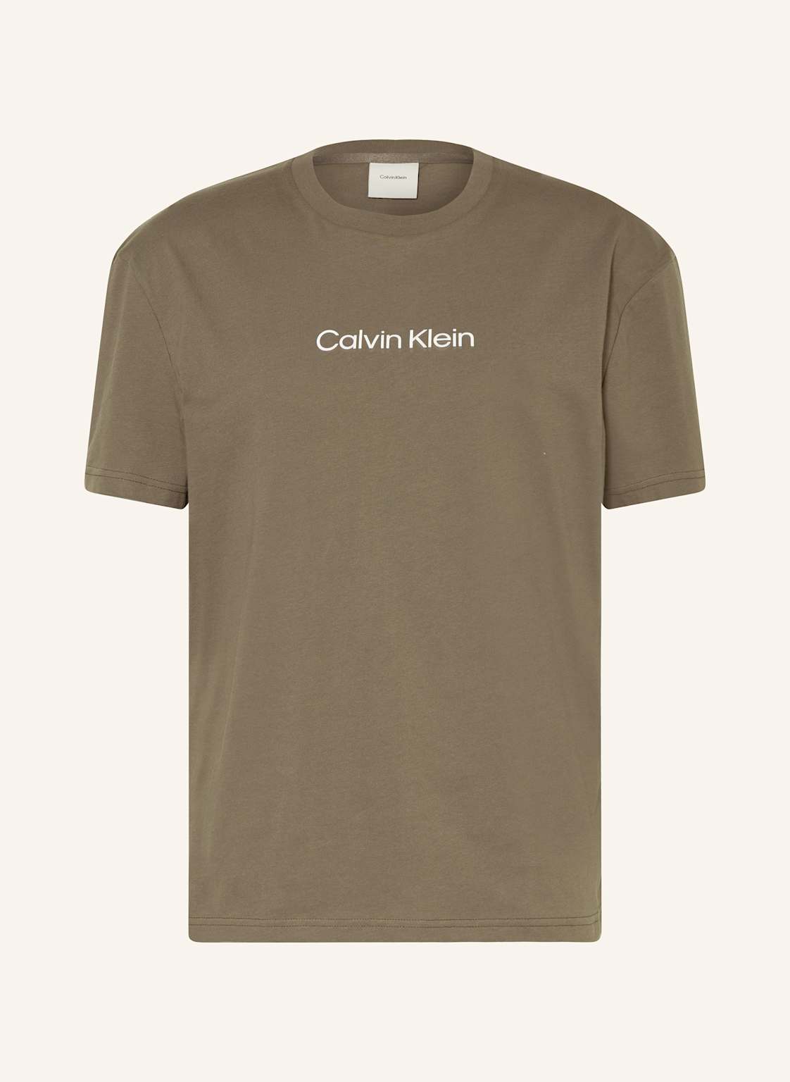 Calvin Klein T-Shirt Hero Logo gruen von Calvin Klein