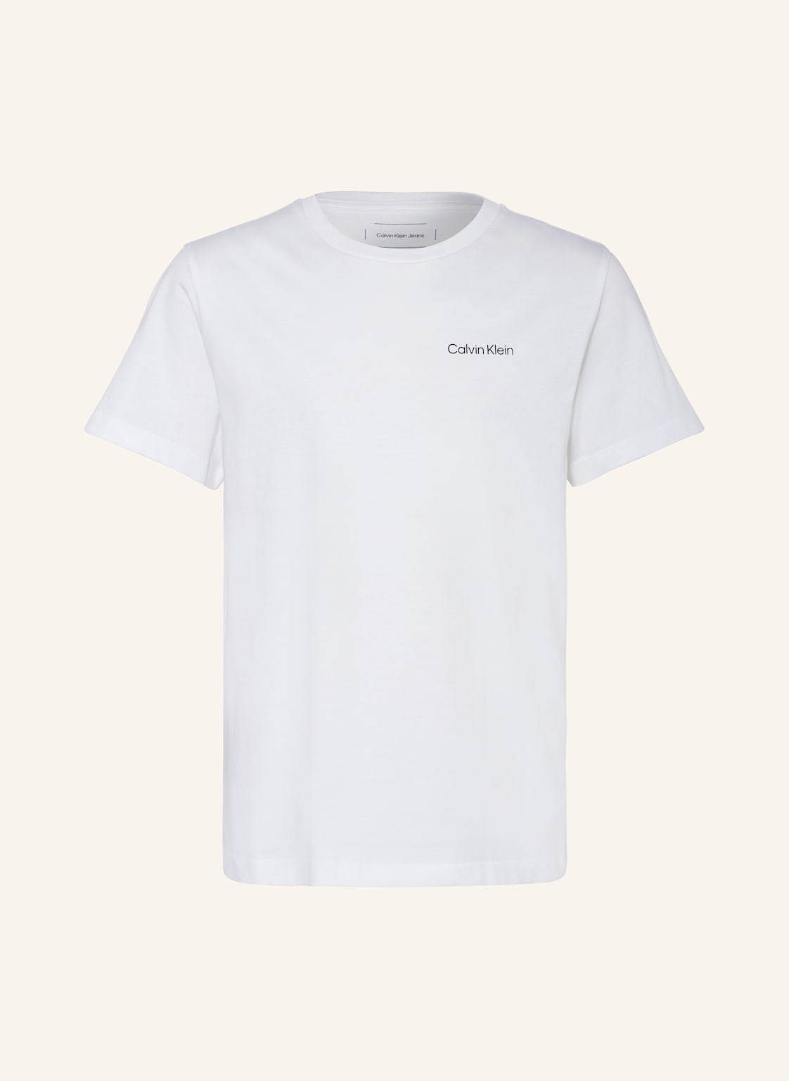 Calvin Klein T-Shirt Inst.Logo weiss von Calvin Klein