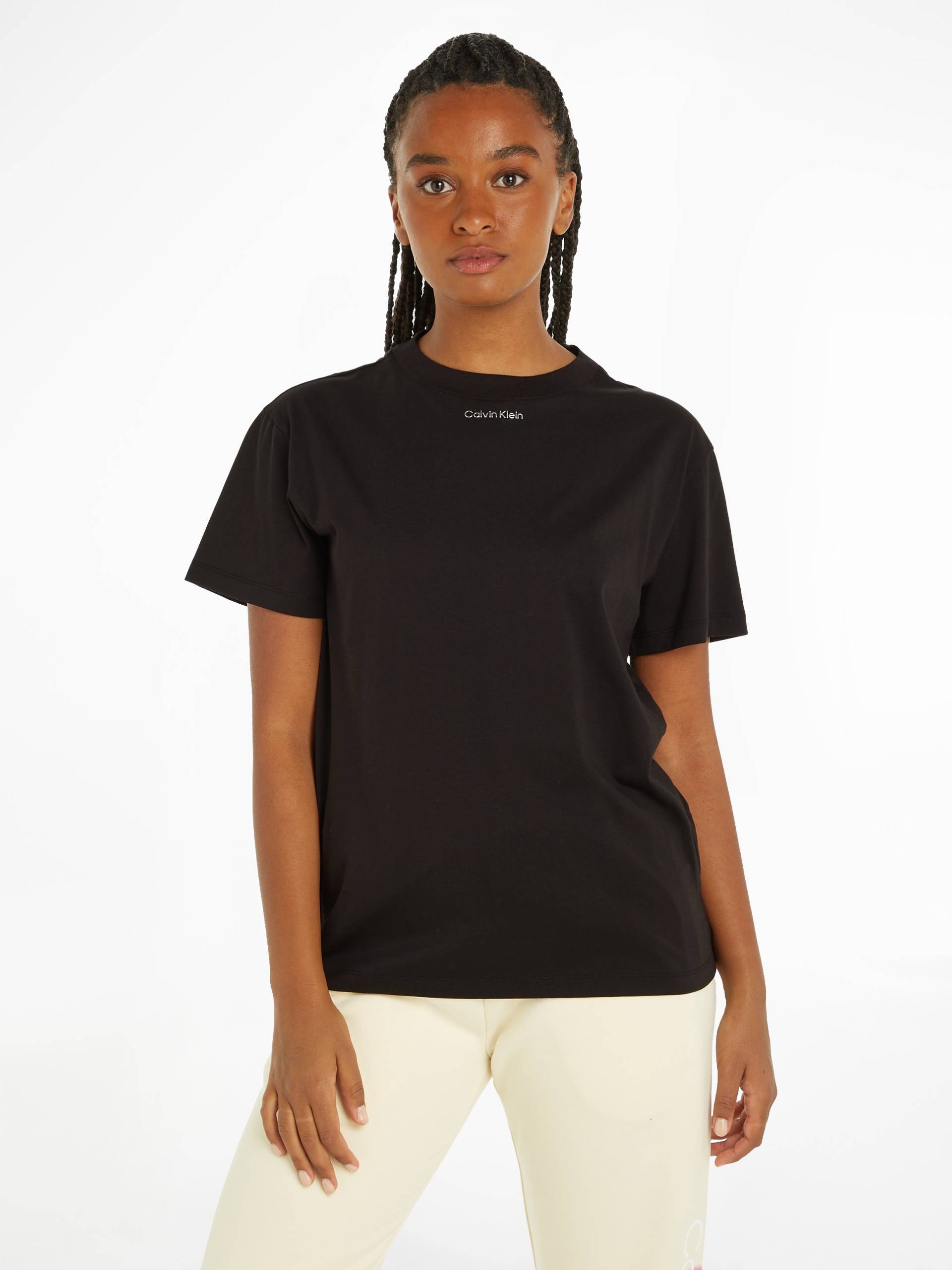 Calvin Klein T-Shirt »METALLIC MICRO LOGO T SHIRT« von Calvin Klein