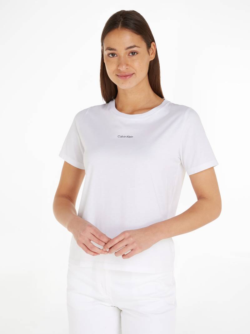 Calvin Klein T-Shirt »MICRO LOGO T-SHIRT«, aus reiner Baumwolle von Calvin Klein