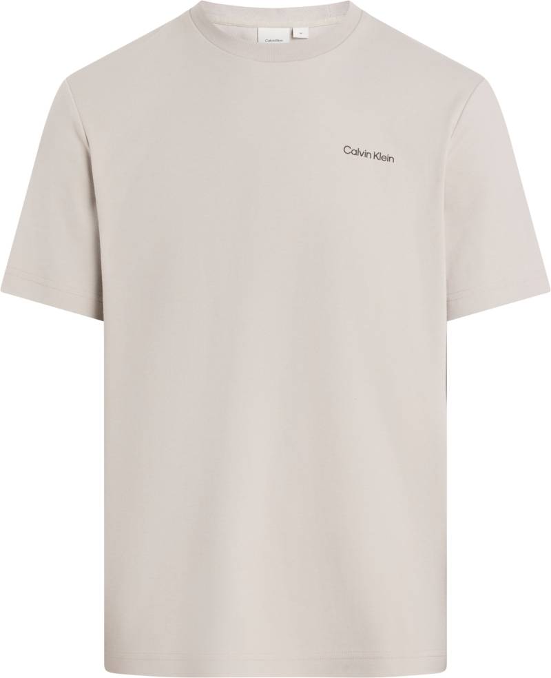 Calvin Klein T-Shirt »Micro Logo«, aus dickem Winterjersey, mit Logoprint von Calvin Klein