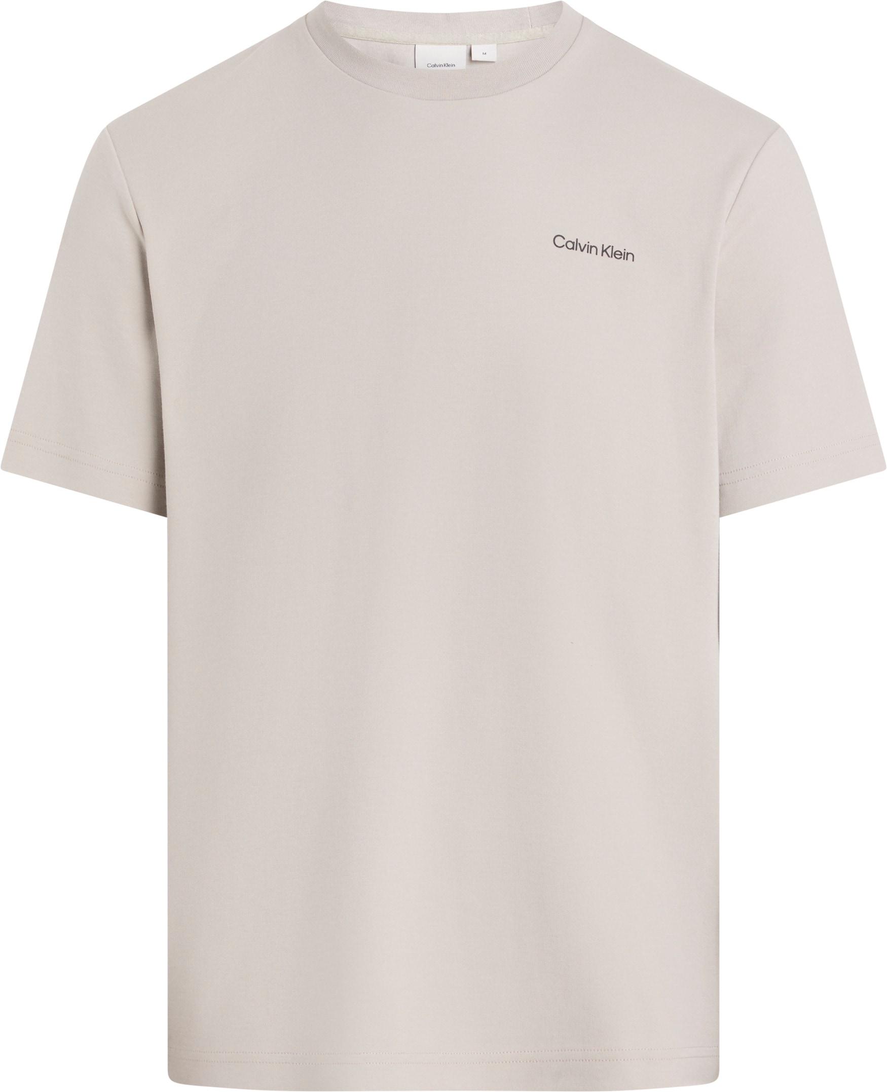 Calvin Klein T-Shirt »Micro Logo«, aus dickem Winterjersey, mit Logoprint von Calvin Klein