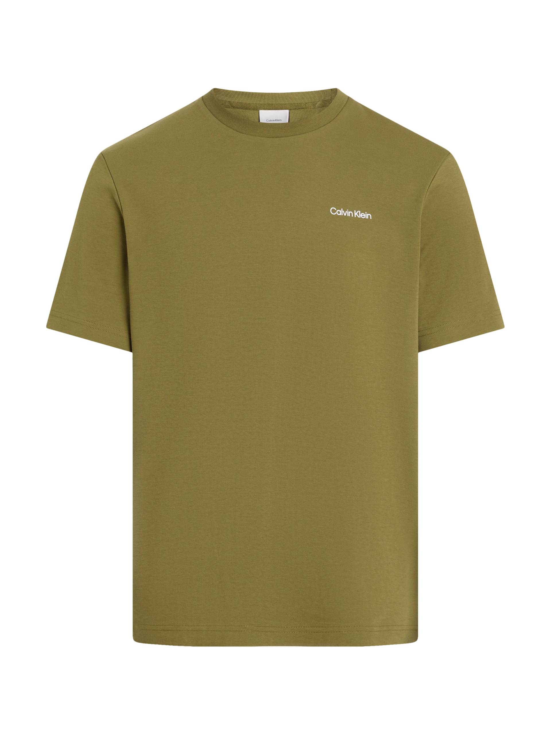 Calvin Klein T-Shirt »Micro Logo«, aus dickem Winterjersey, mit Logoprint Calvin Klein T-Shirt »Micro Logo«, aus dickem Winterjersey, mit Logoprint von Calvin Klein