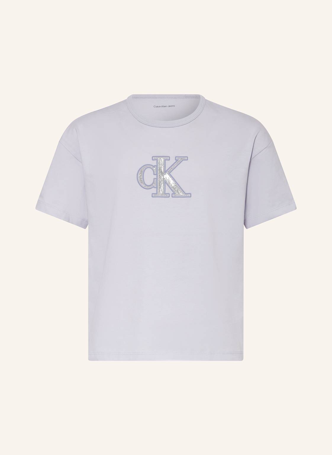 Calvin Klein T-Shirt lila von Calvin Klein