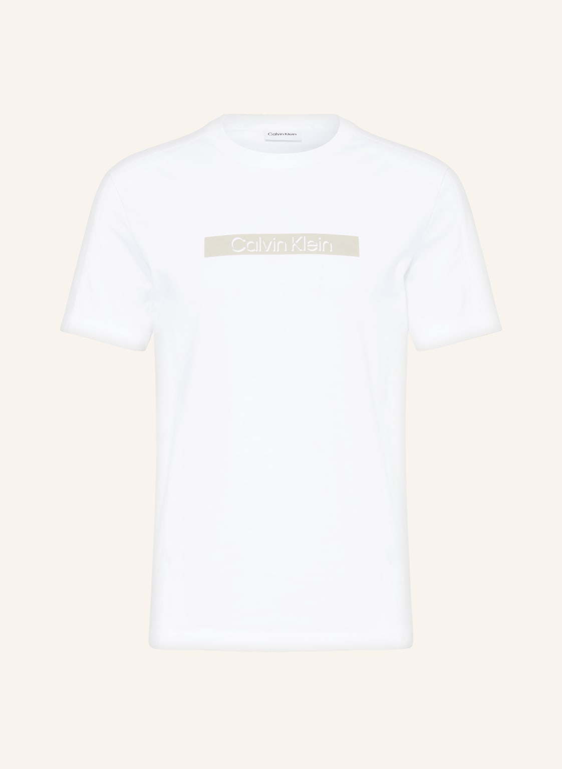 Calvin Klein T-Shirt weiss von Calvin Klein