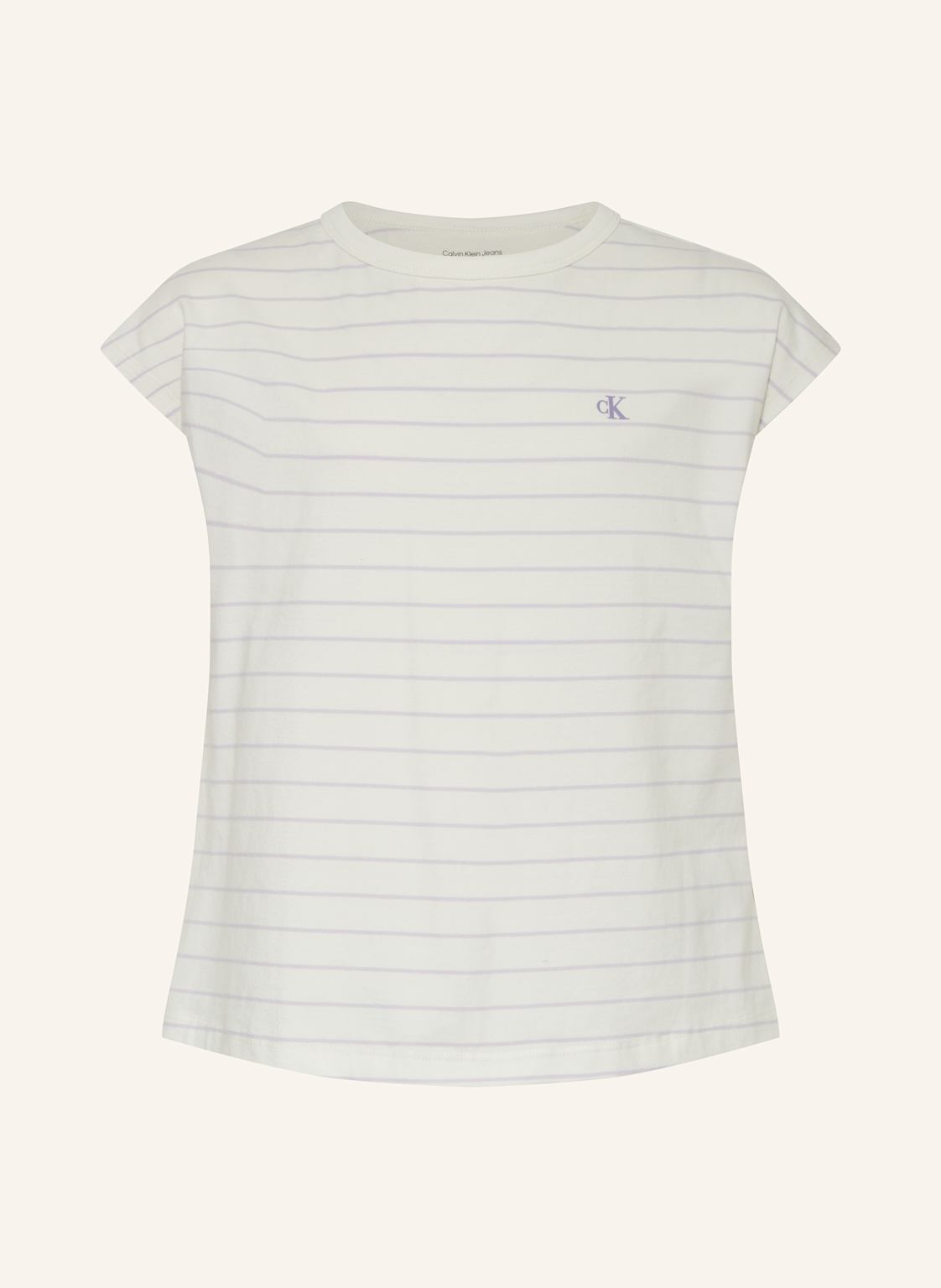 Calvin Klein T-Shirt weiss von Calvin Klein