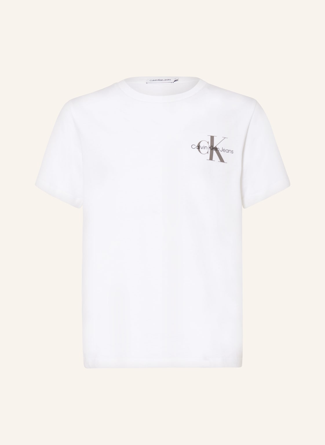 Calvin Klein T-Shirt weiss von Calvin Klein