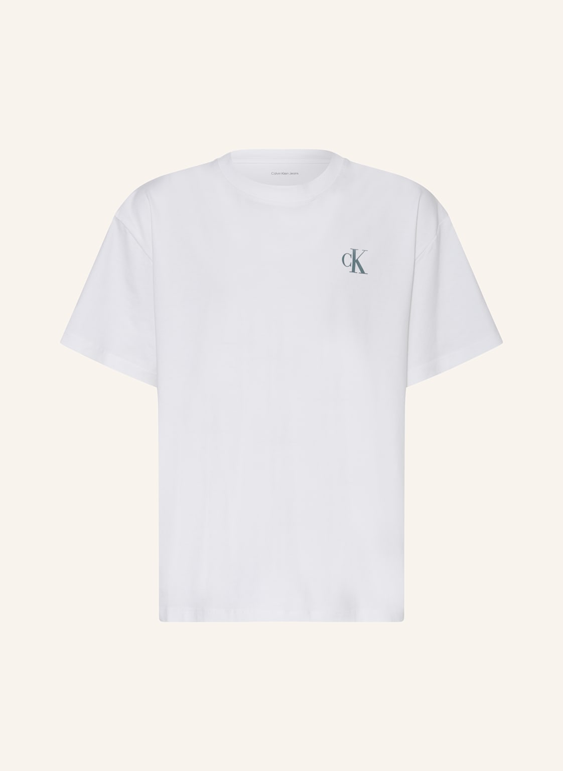 Calvin Klein T-Shirt weiss von Calvin Klein