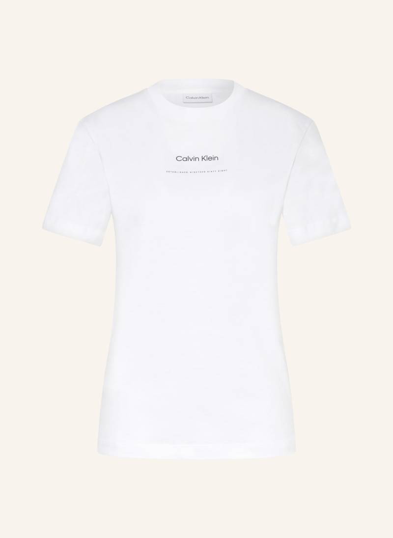 Calvin Klein T-Shirt weiss von Calvin Klein