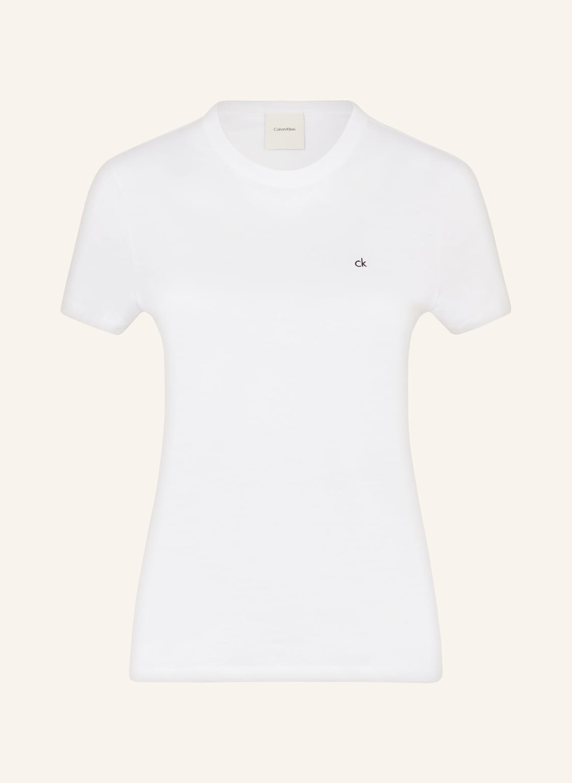 Calvin Klein T-Shirt weiss von Calvin Klein