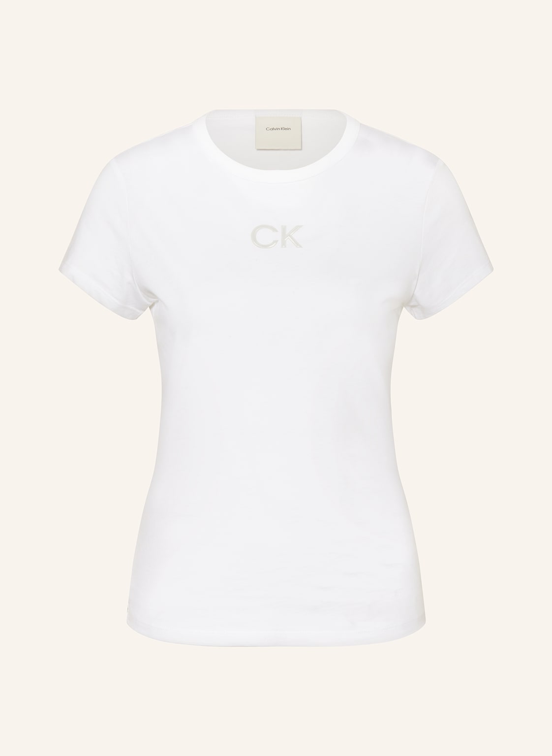 Calvin Klein T-Shirt weiss von Calvin Klein