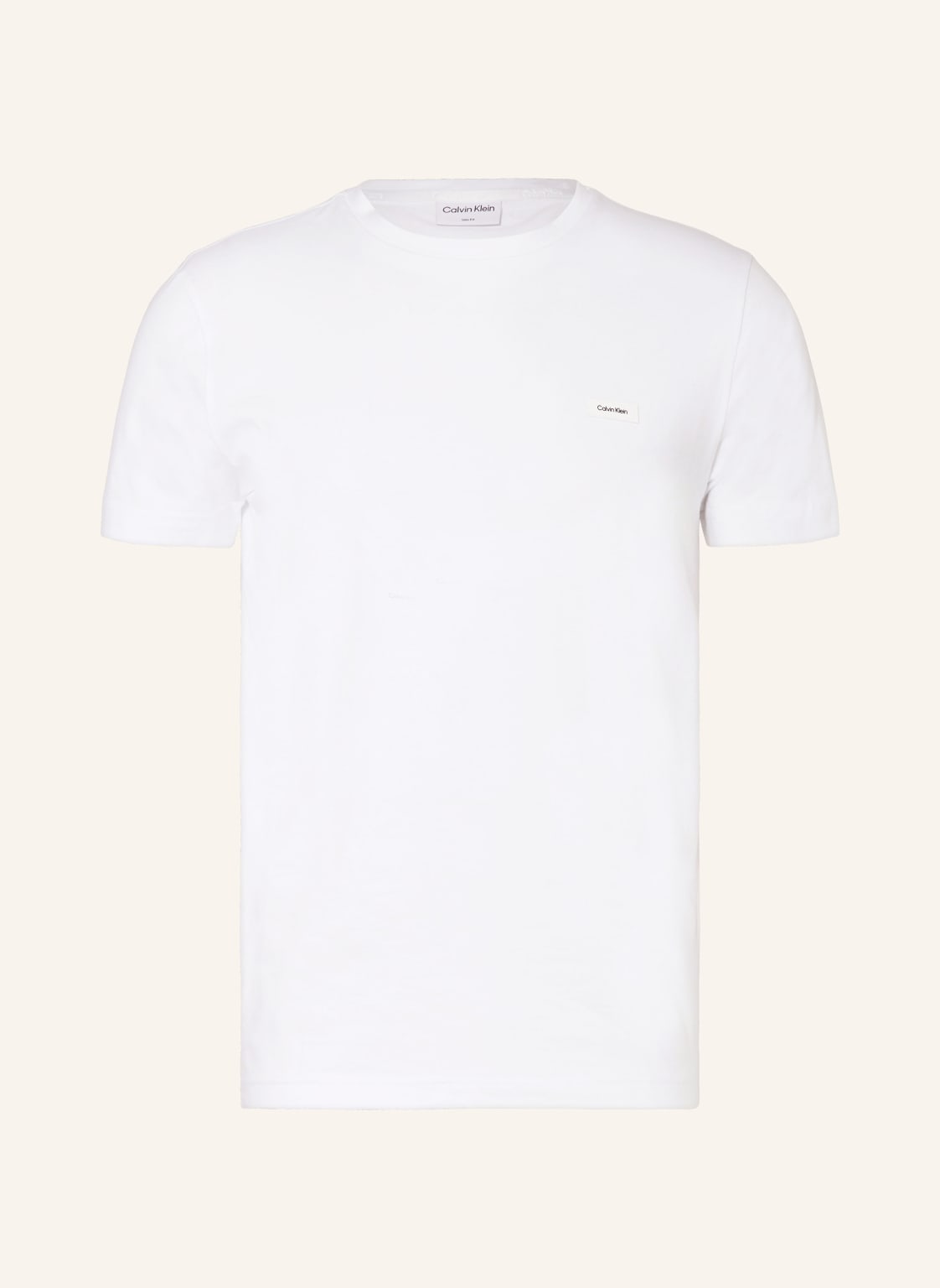 Calvin Klein T-Shirt weiss von Calvin Klein