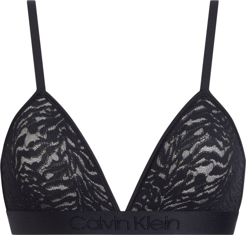 Calvin Klein Underwear Triangel-BH »UNLINED TRIANGLE«, mit CK-Logostickerei von Calvin Klein Underwear